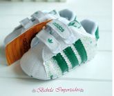 Tênis Adidas TS005 Verde/Flor