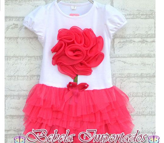 Vestido Flor 3D IF024