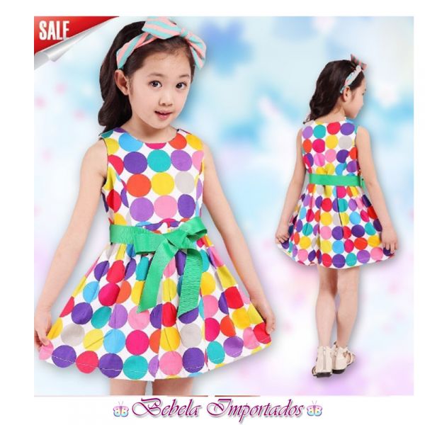 Vestido Bolinha IF064