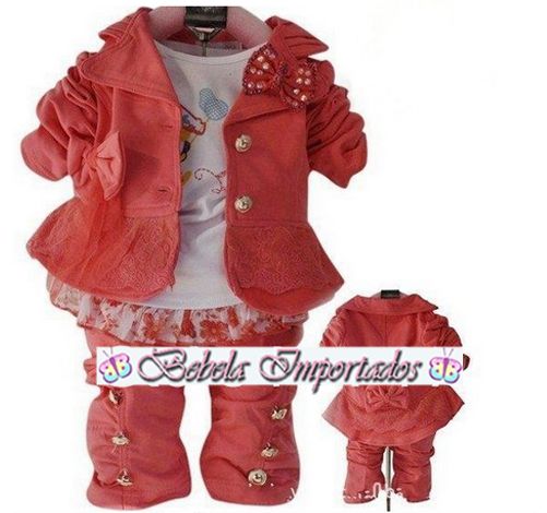 Conjunto Feminino 3 pçs BF018